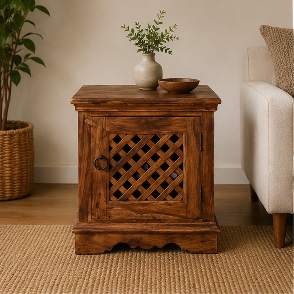 Lattice Bedside Cabinet