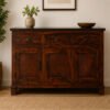 Carved Wood Sideboard