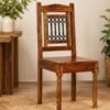 Metal Back Restro Chair