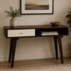 Cream Drawer Console Table