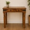 Rustic Two Drawer Console