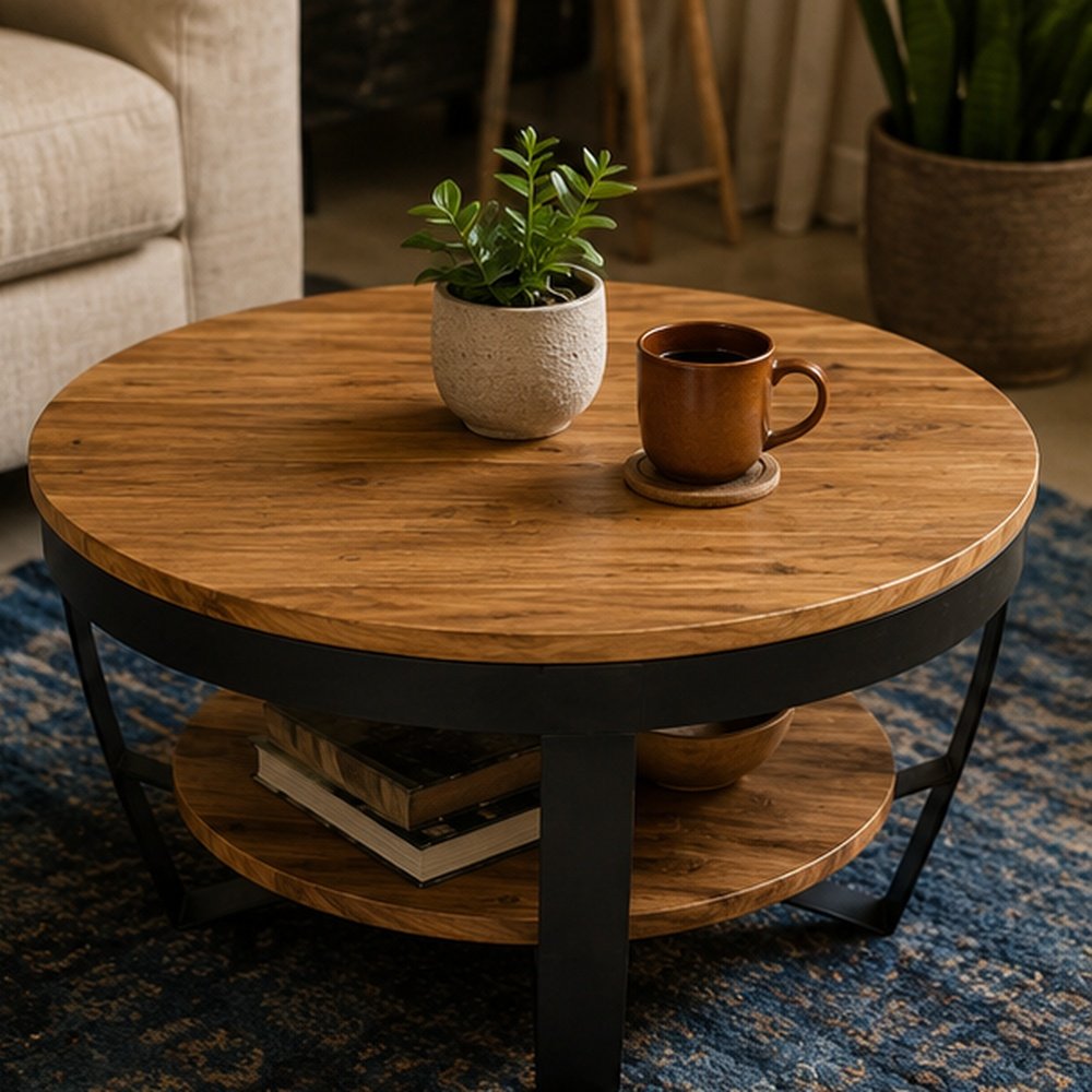 Lenworth Round Coffee Table - Image 2