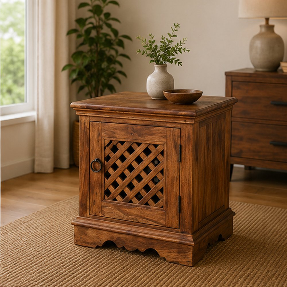 Lattice Bedside Cabinet - Image 2
