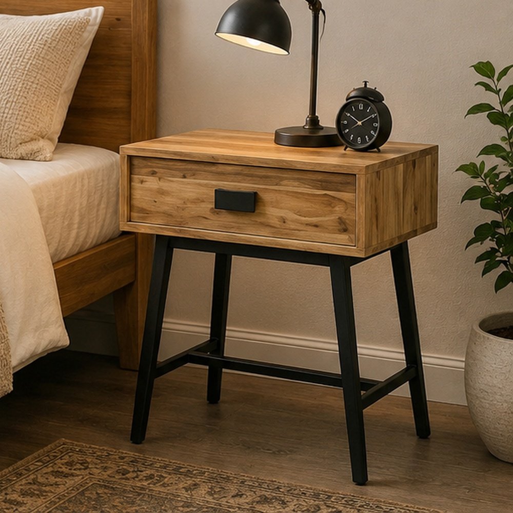 Side Table with Drawer - Image 4