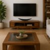 Modern Wood TV Console
