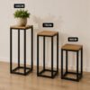 Black Frame Nesting Tables