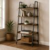 Industrial Ladder Shelf