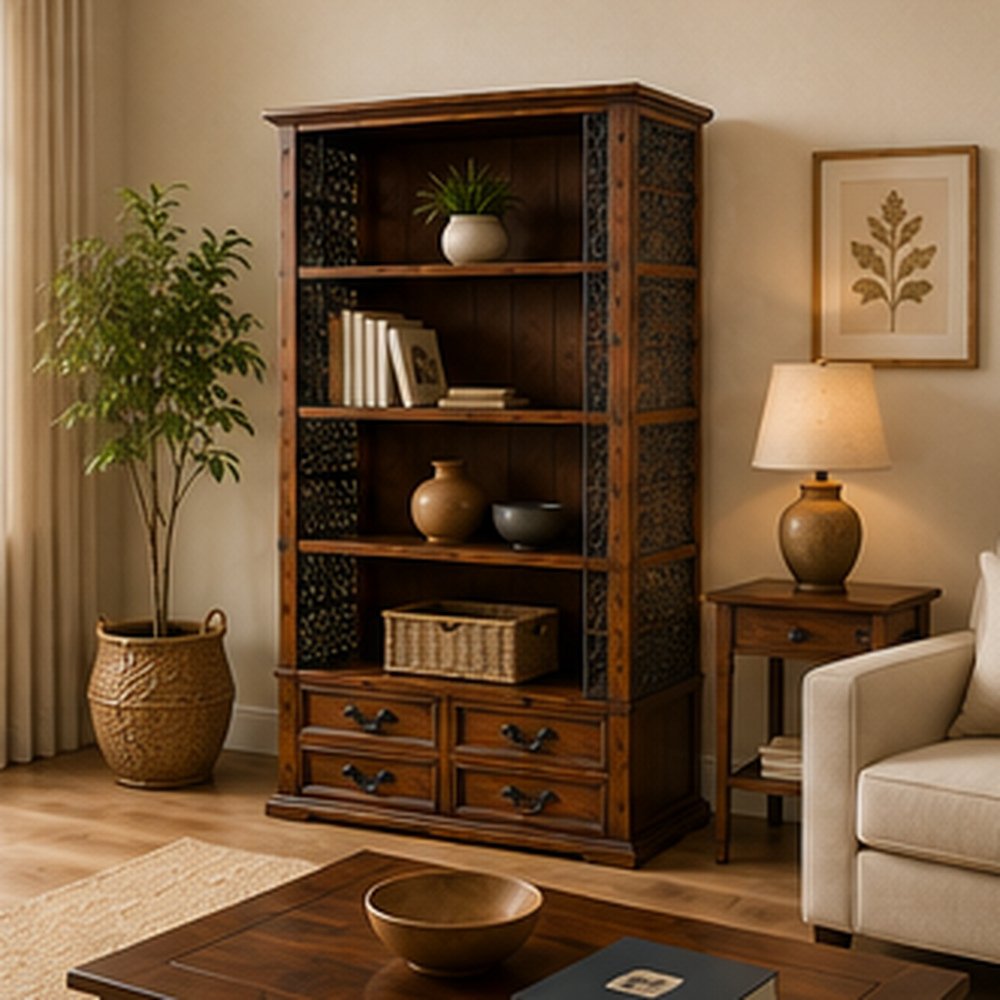 Latticewood Display Bookcase - Image 4